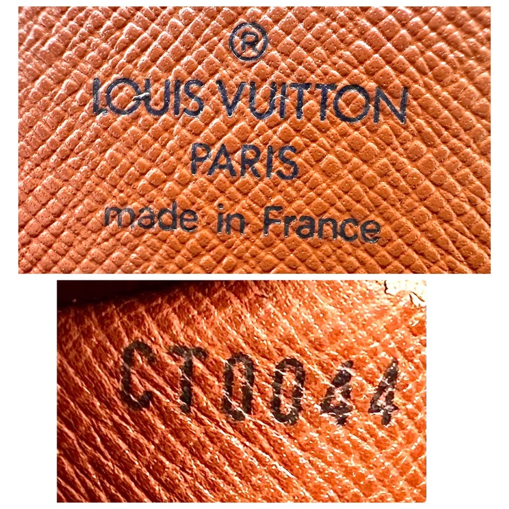 Good condition authentic Louis Vuitton Monogram Tresor wallet CT0044 - Picture 3 of 14